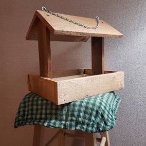 Handcrafted Cedar Bird Feeder